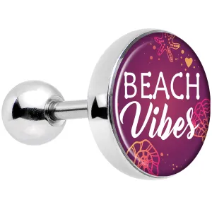 16 Gauge 1/4 Tropical Paradise Beach Vibes Tragus Cartilage Earring