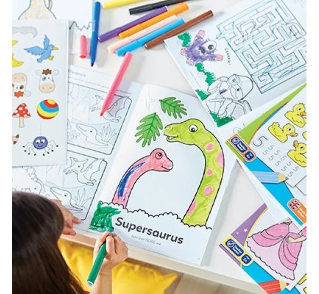 [3-Pack] Orchard Toys Dinosaurs Colouring Book