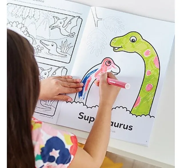 [3-Pack] Orchard Toys Dinosaurs Colouring Book