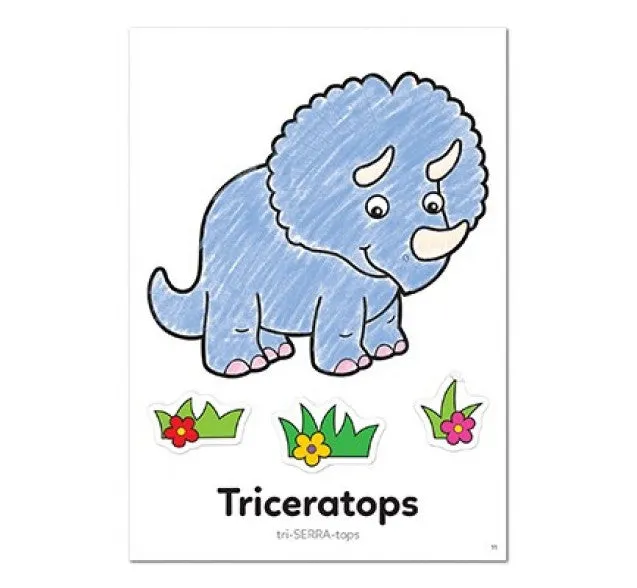 [3-Pack] Orchard Toys Dinosaurs Colouring Book