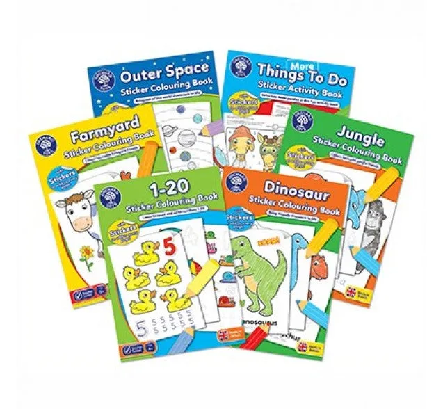 [3-Pack] Orchard Toys Outer Space Colouring Book