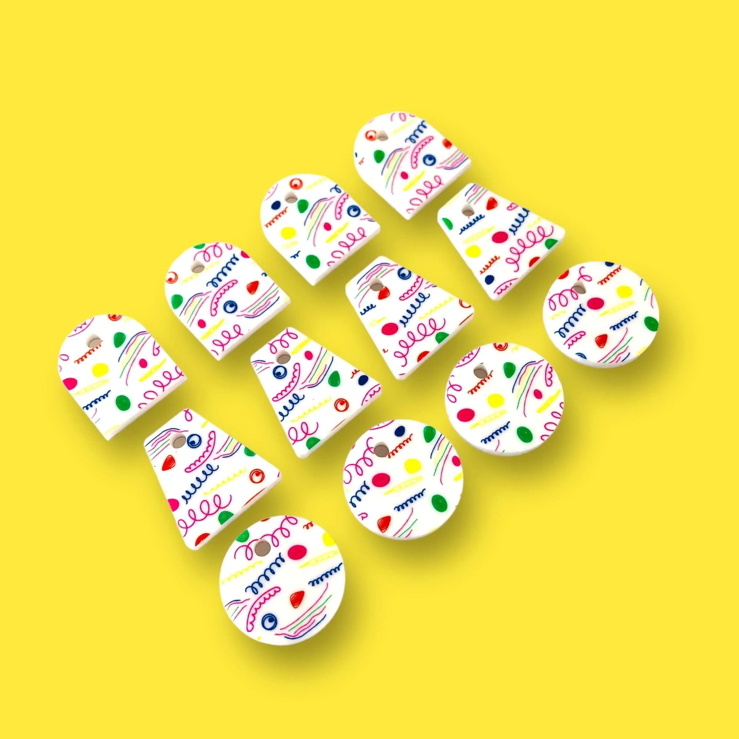 6 Pair Party Mix Assorted - Scribble Play