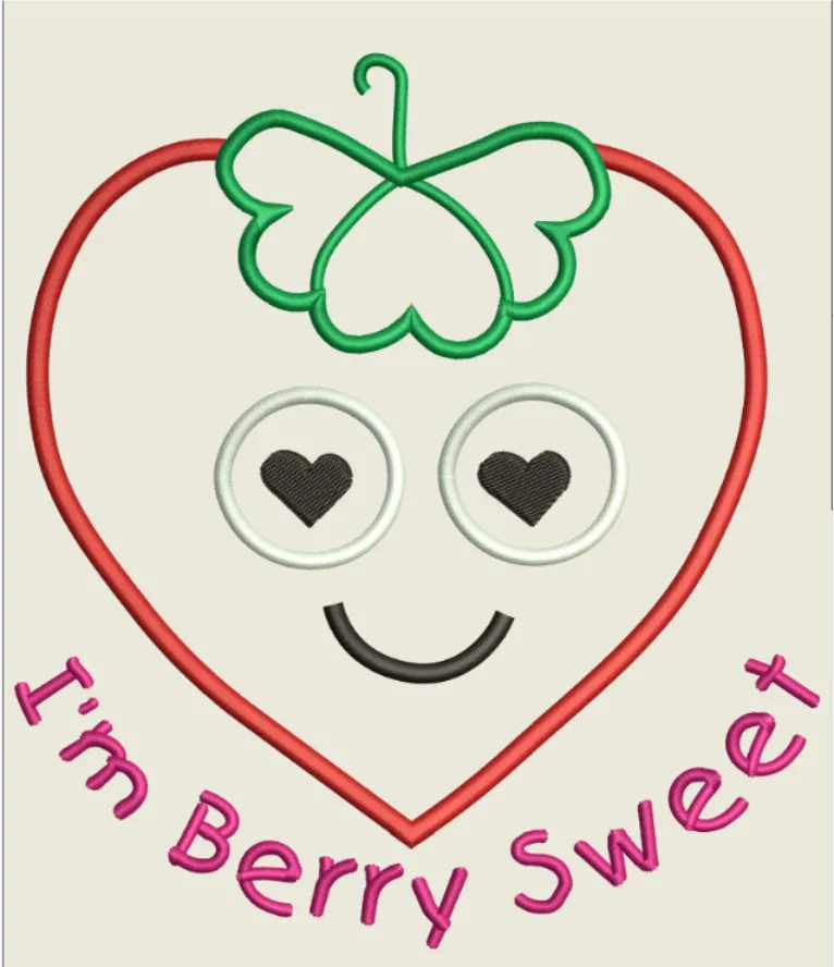 AGD 9452 I'm Berry Cute - Simple