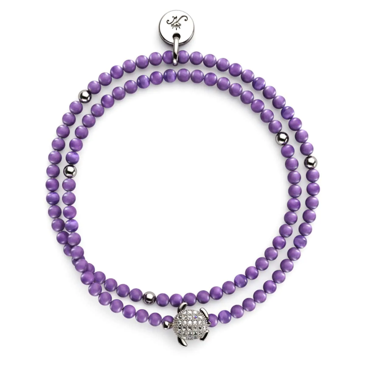 Amethyst | Silver | Tortuga Gemstone Wrap