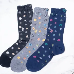 Antipast Socks "Polka Flower"