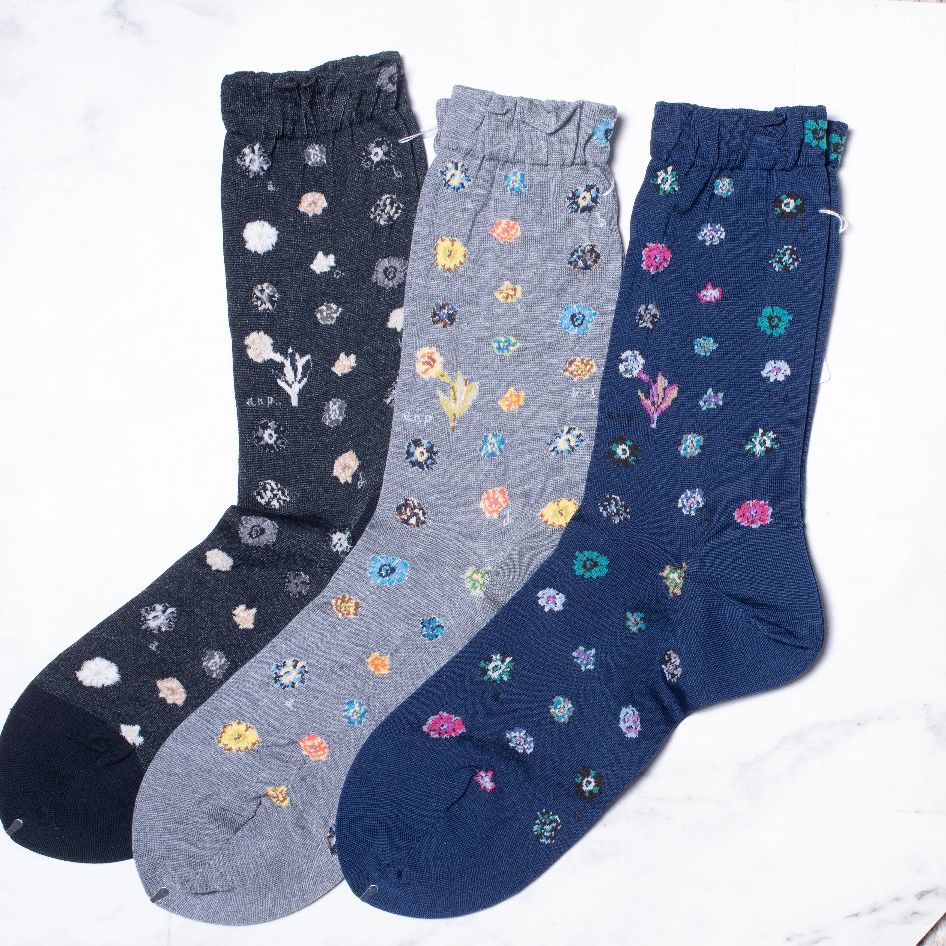 Antipast Socks "Polka Flower"