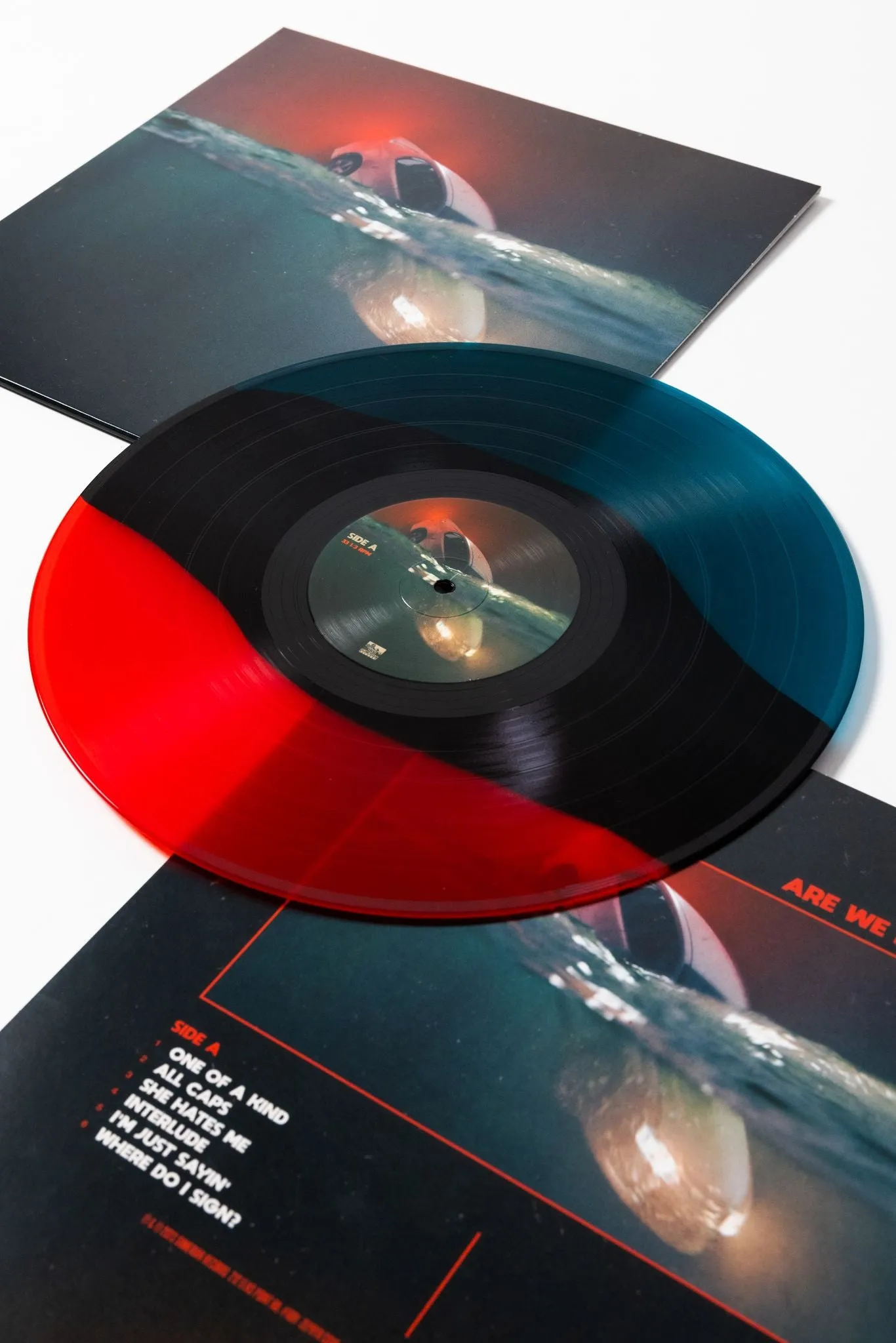 Are We Having Fun? Album - VINYL (Red/Black/Blue Striped Variation)