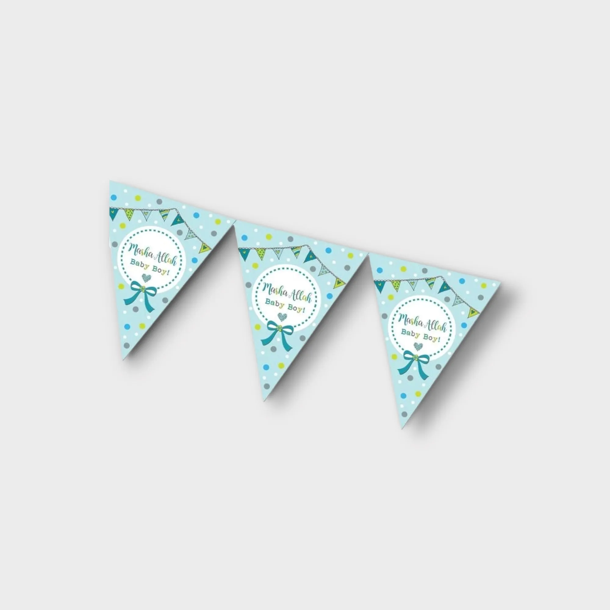 Baby Boy Bunting