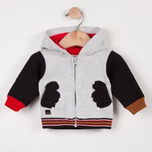 Baby Boys Cute Panda Cardigan