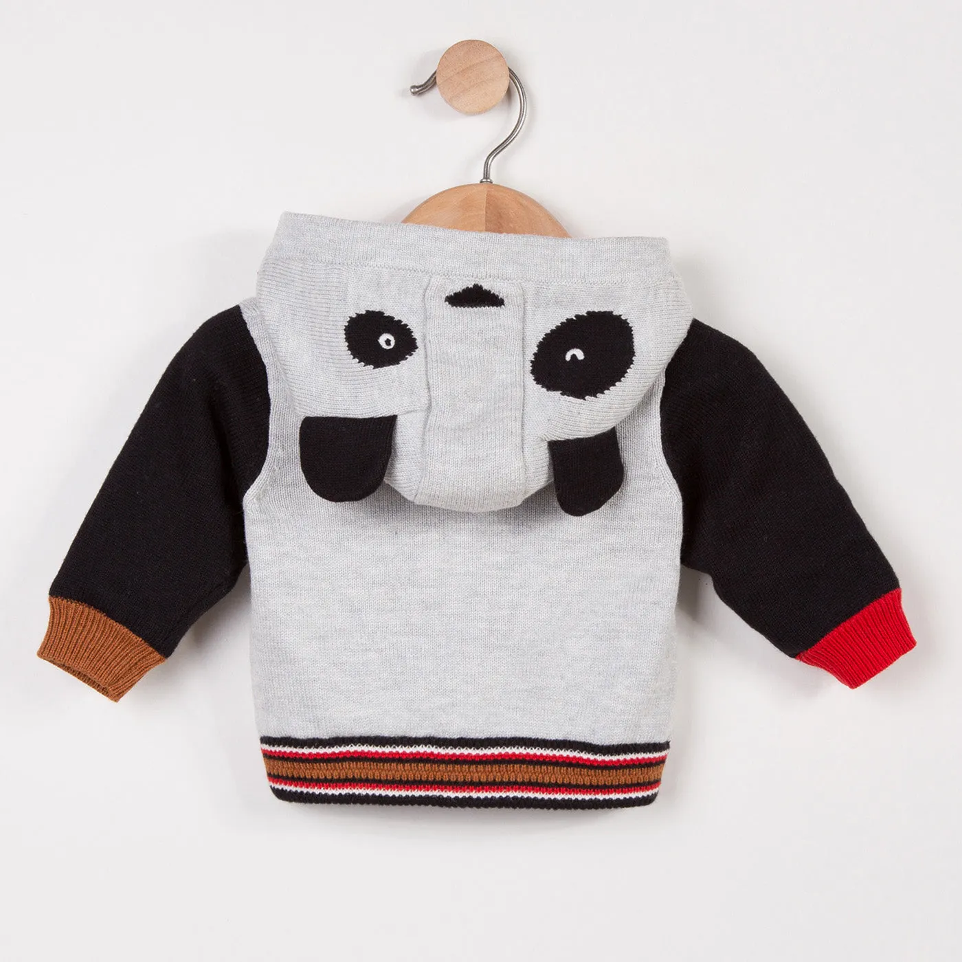 Baby Boys Cute Panda Cardigan