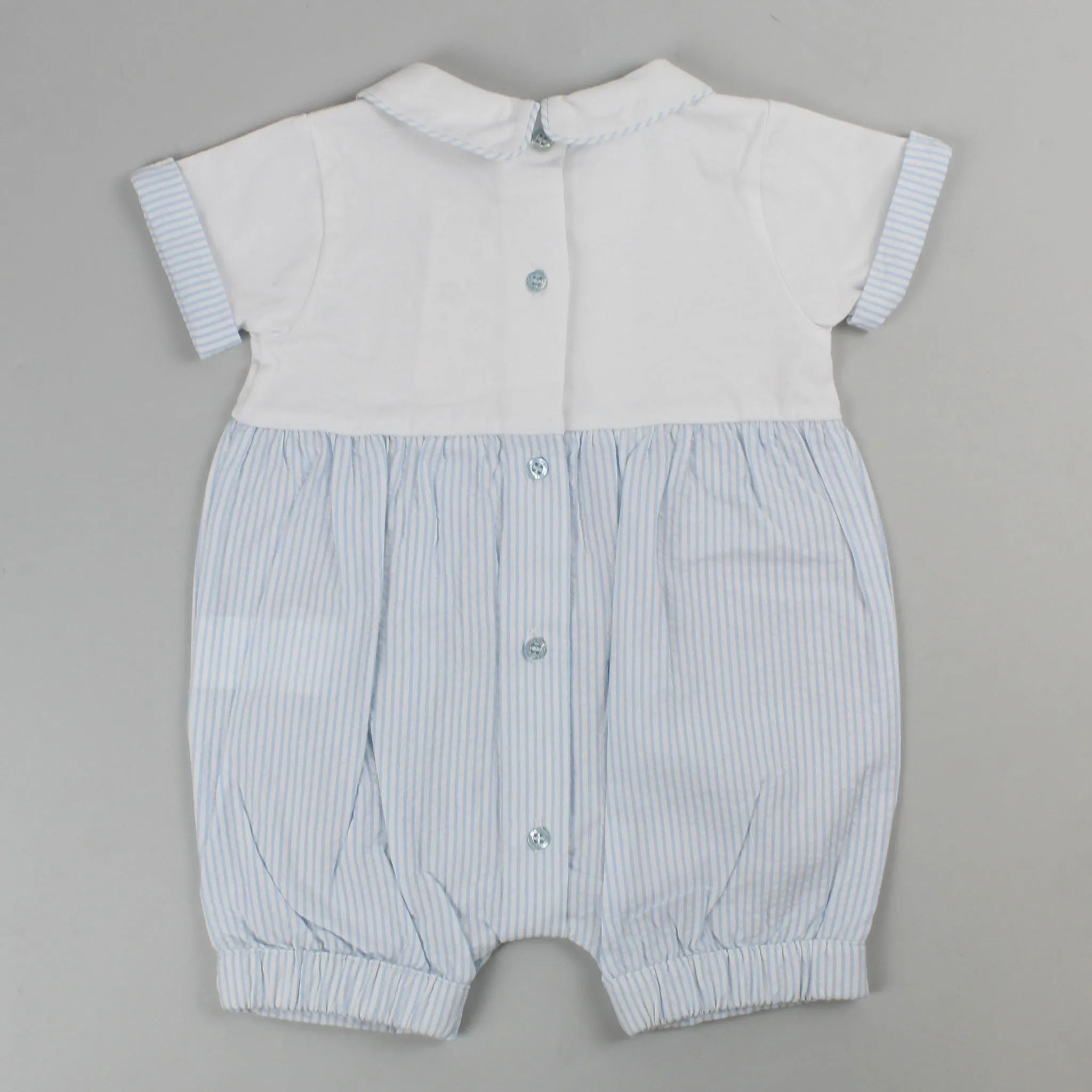 Baby Boys Summer Striped Romper