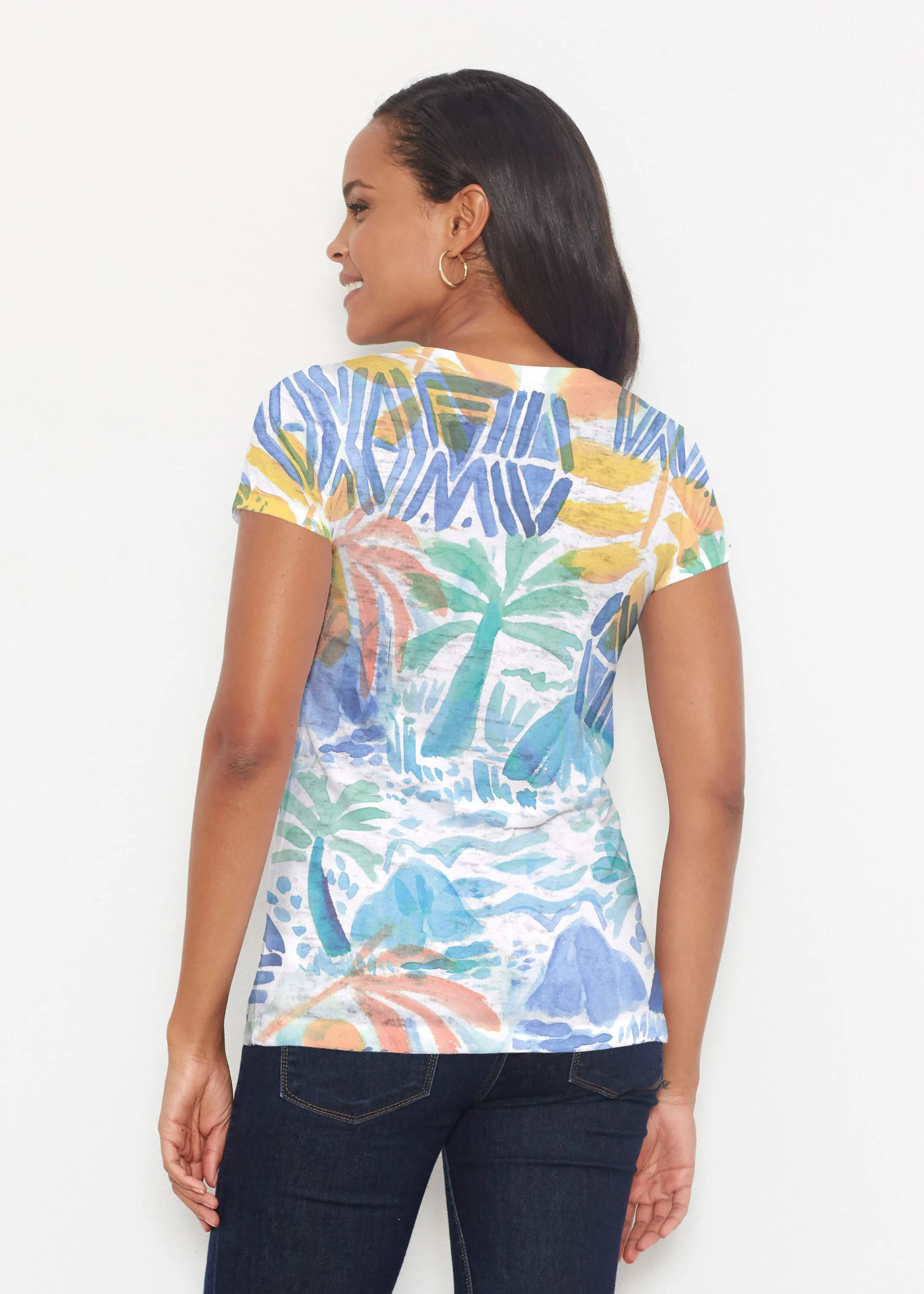Bahama Mama (17256) ~ Short Sleeve Scoop Shirt
