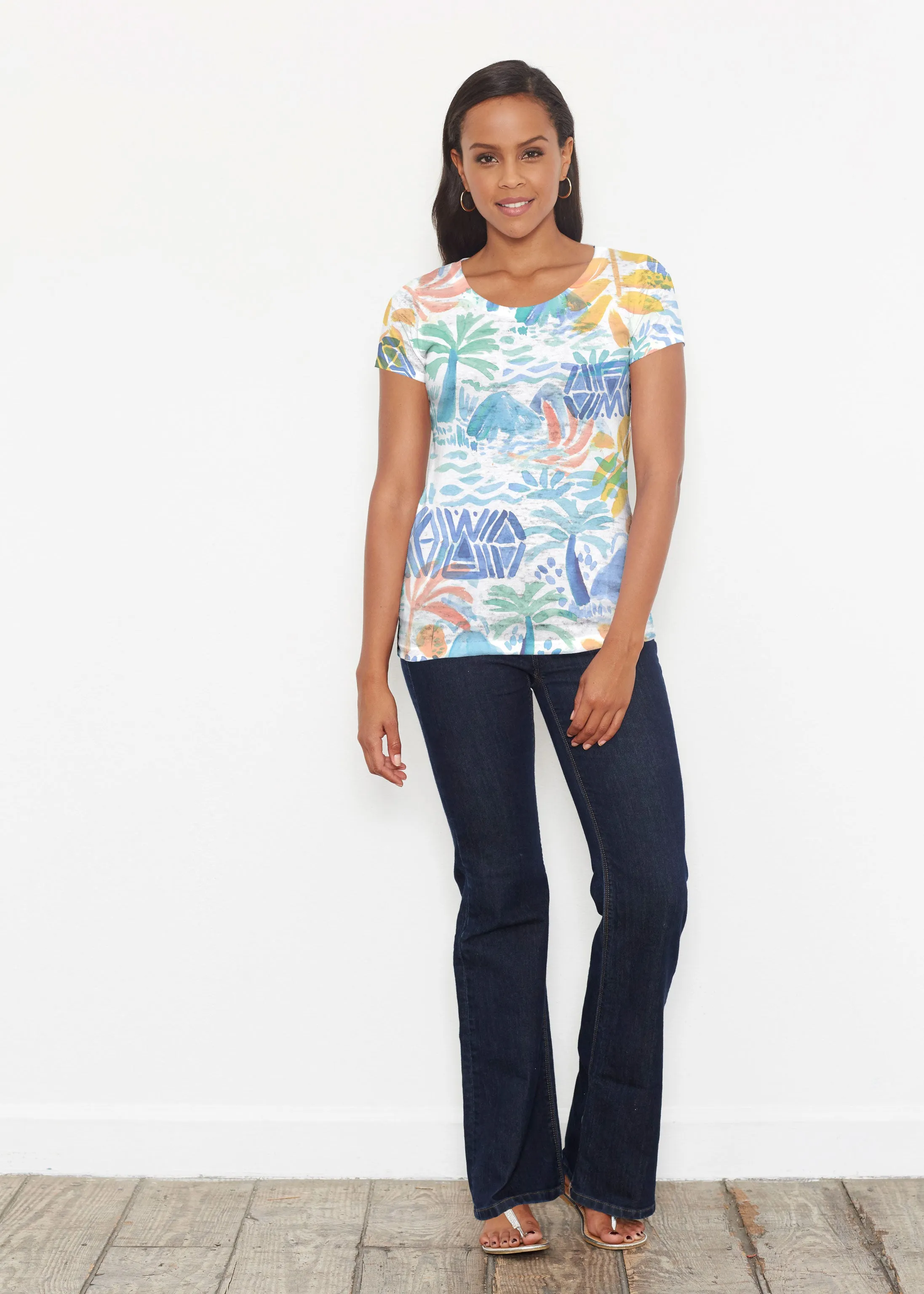 Bahama Mama (17256) ~ Short Sleeve Scoop Shirt