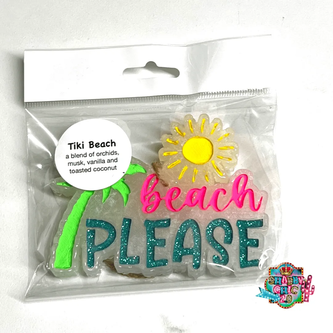 Beach Please Car Freshies