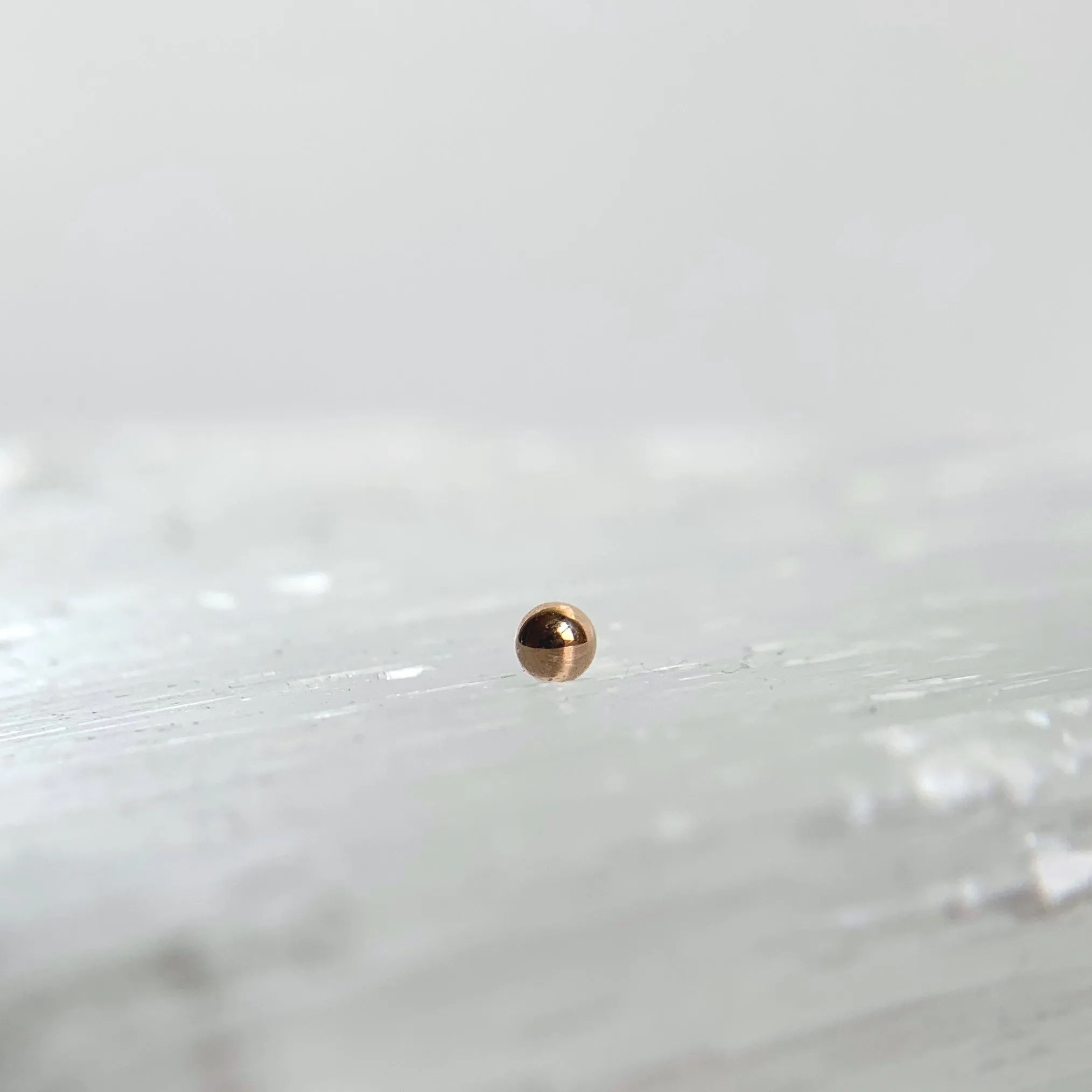 Bead 1/8" Threadless End