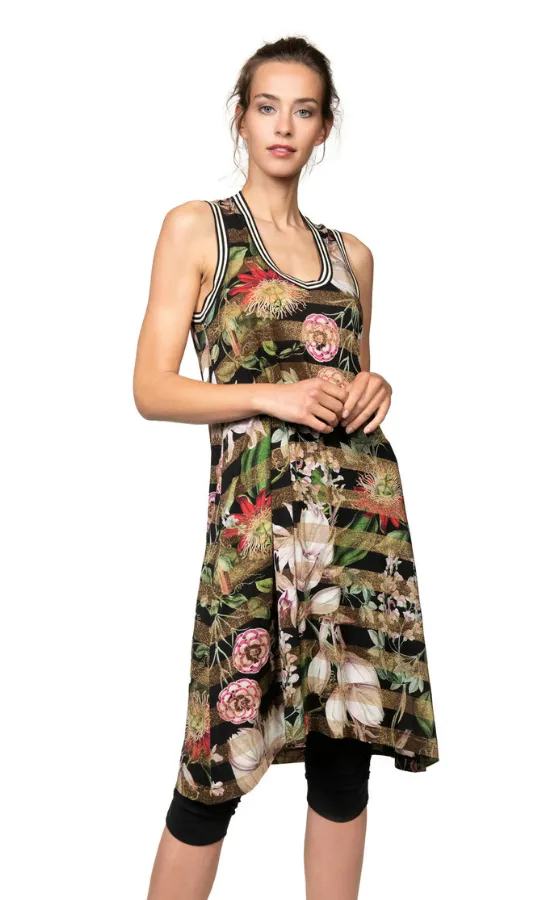 Beate Heymann Floral Striped Dress