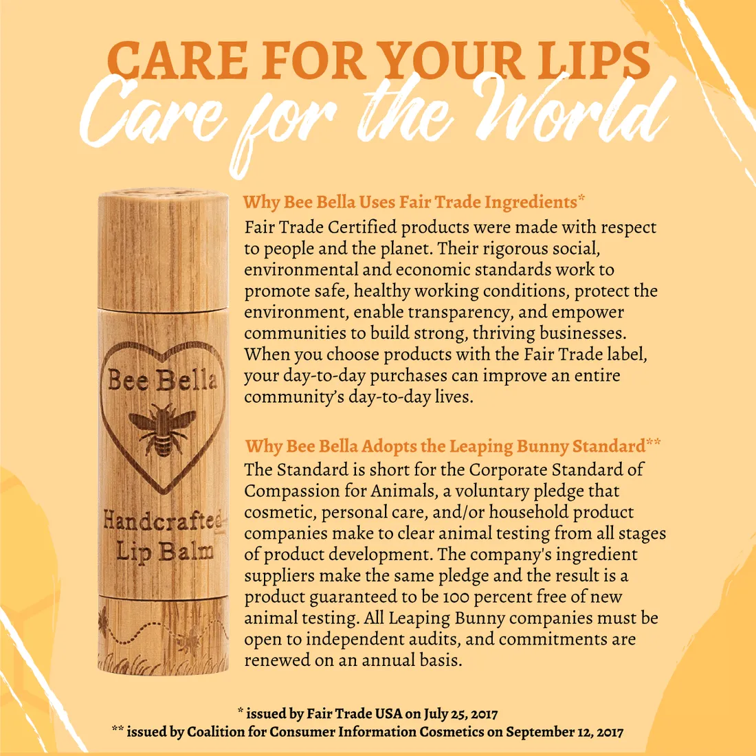 Bee Bella Pomegranate & Mango Lip Balm