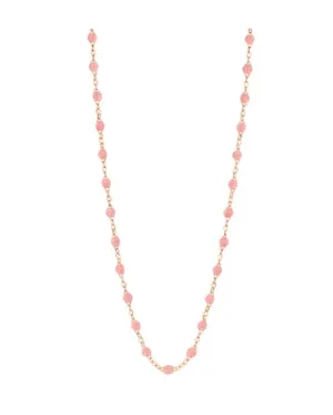 BLUSH GIGI CLASSIC NECKLACE 18 INCH-18K YELLOW GOLD