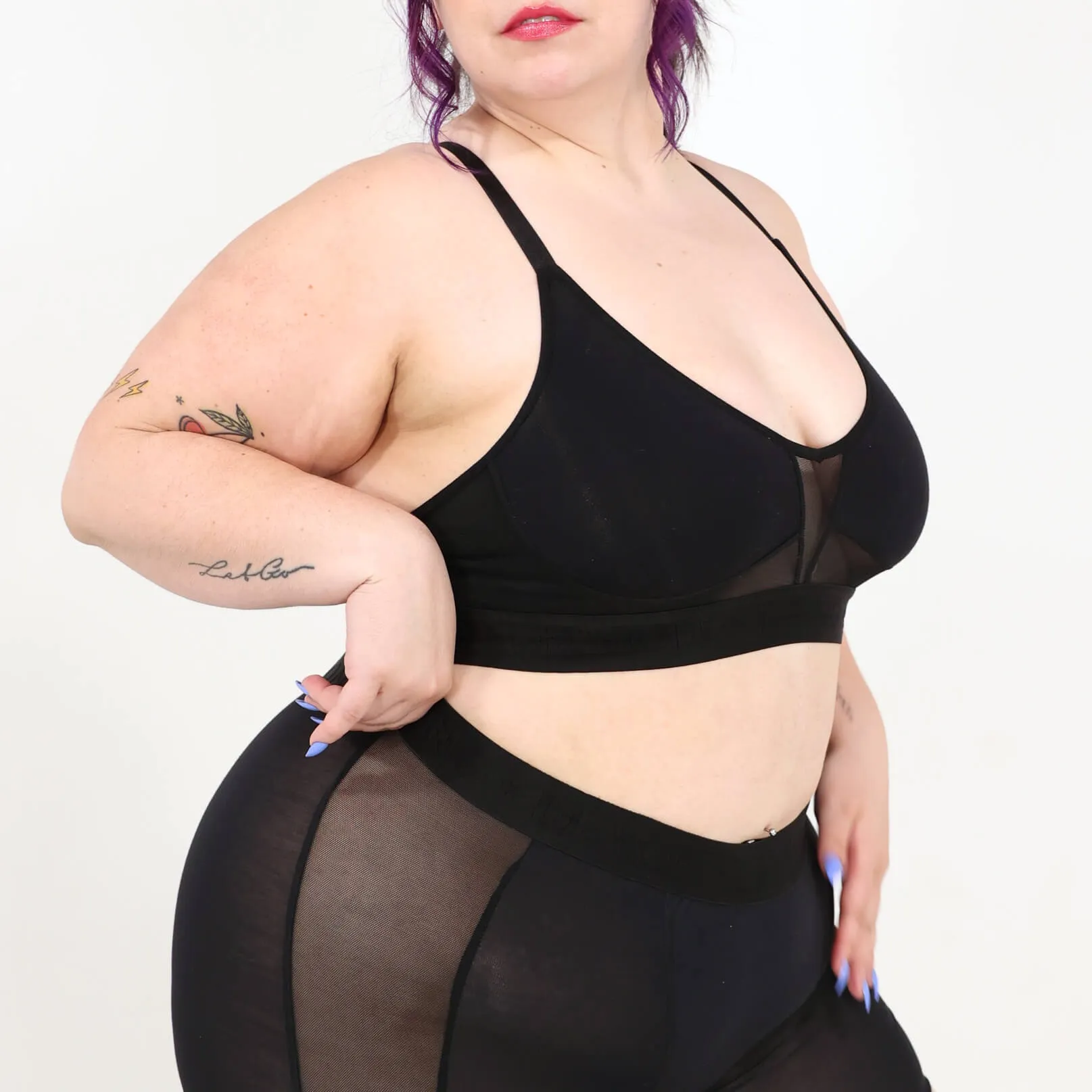Bria Bralette - Obsidian
