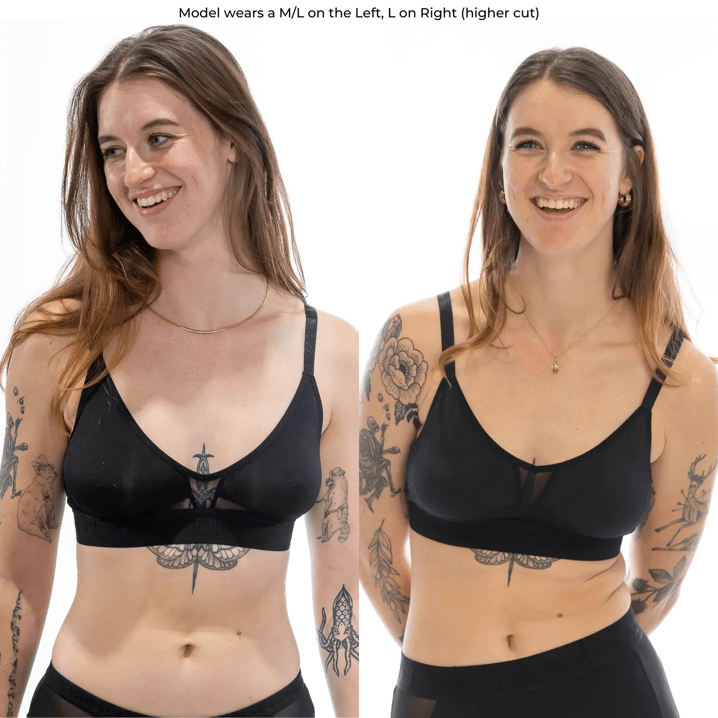 Bria Bralette - Obsidian