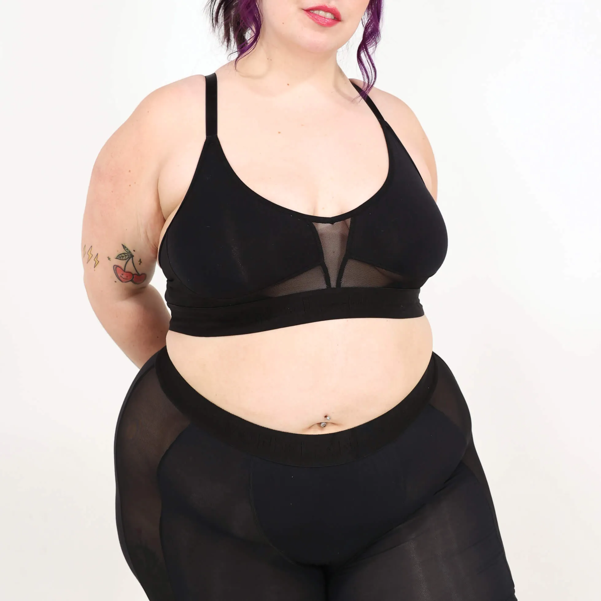 Bria Bralette - Obsidian