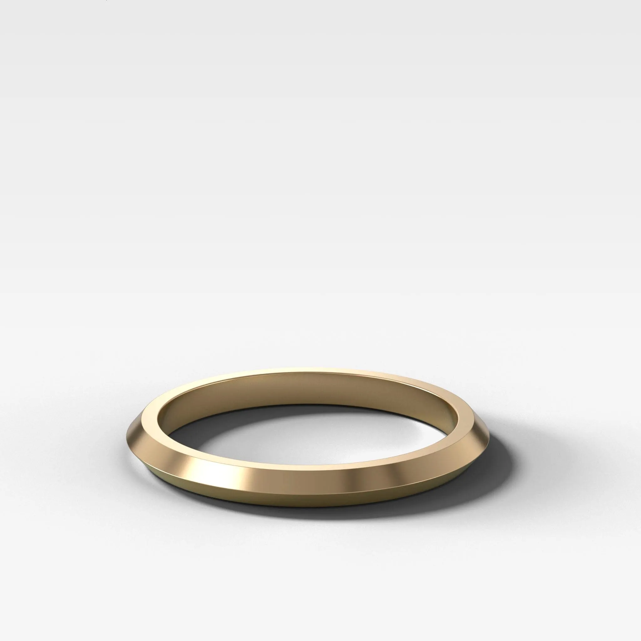 Butter Knife Edge Ring (2mm)