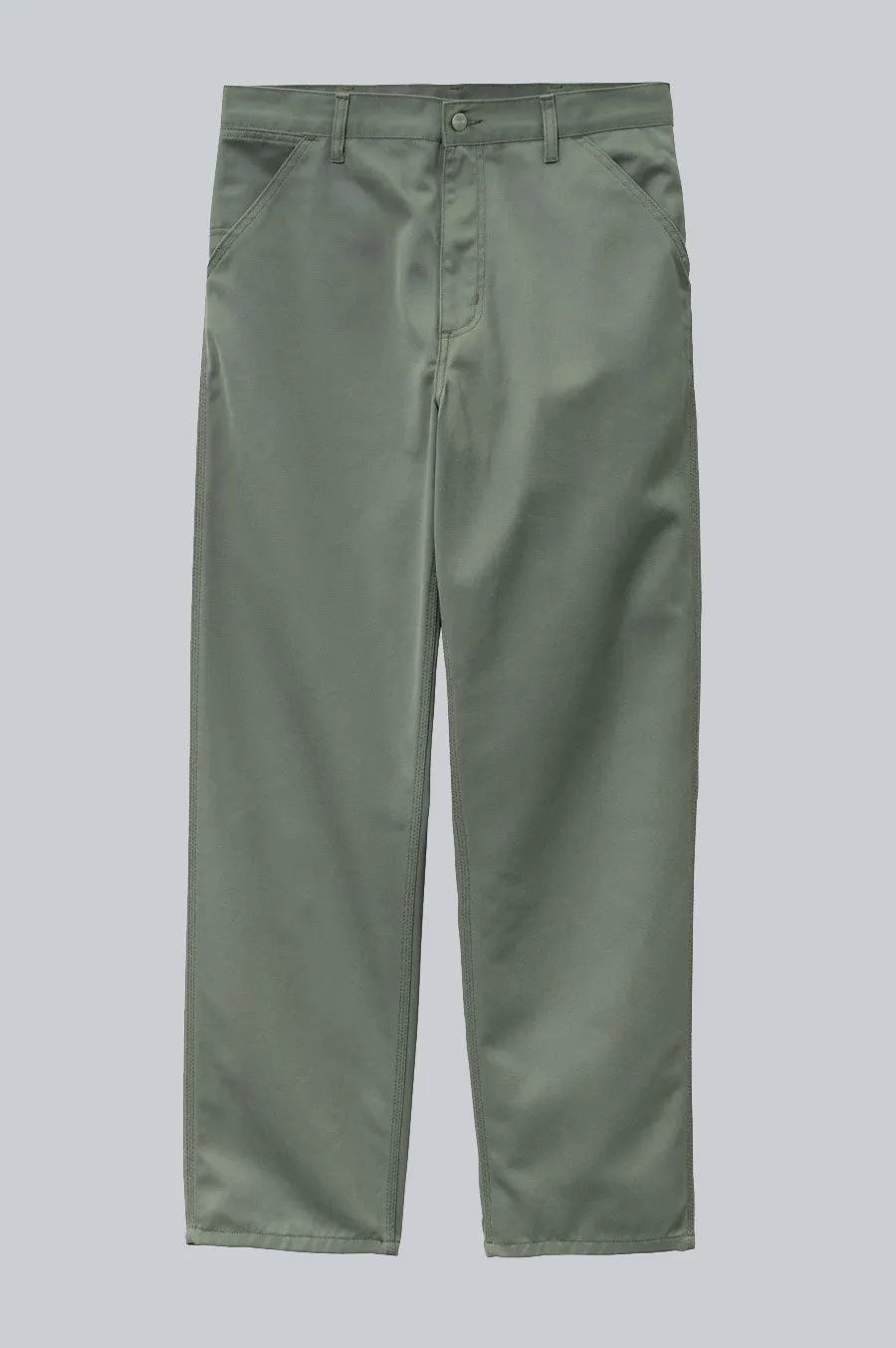 CARHARTT WIP SIMPLE PANT SMOKE GREEN