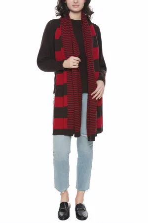 Cashmere MIX Stripe Scarf