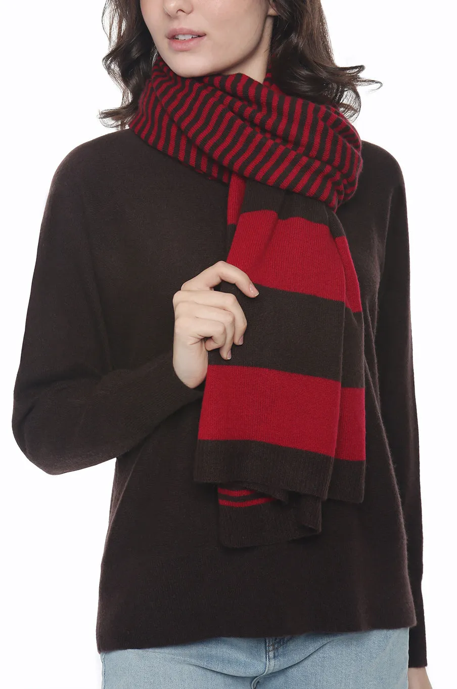 Cashmere MIX Stripe Scarf