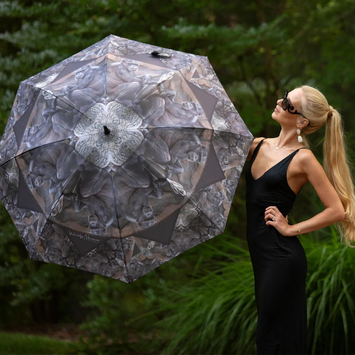 Charlie Chimp - Zoo Fan Umbrella