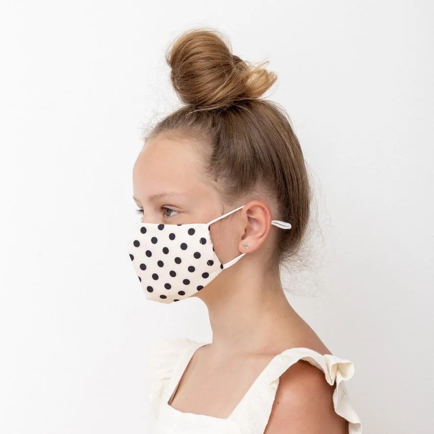 Child Polka Dot Mask