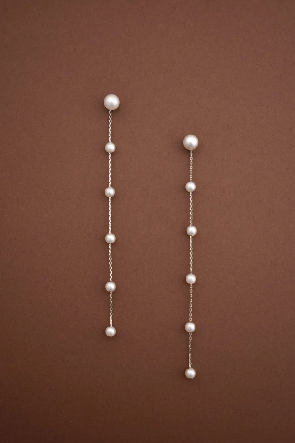 COSETTE Double Drop Pearl Earrings (3-in-1)