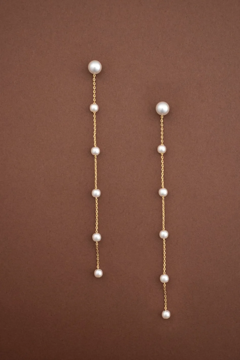 COSETTE Double Drop Pearl Earrings (3-in-1)