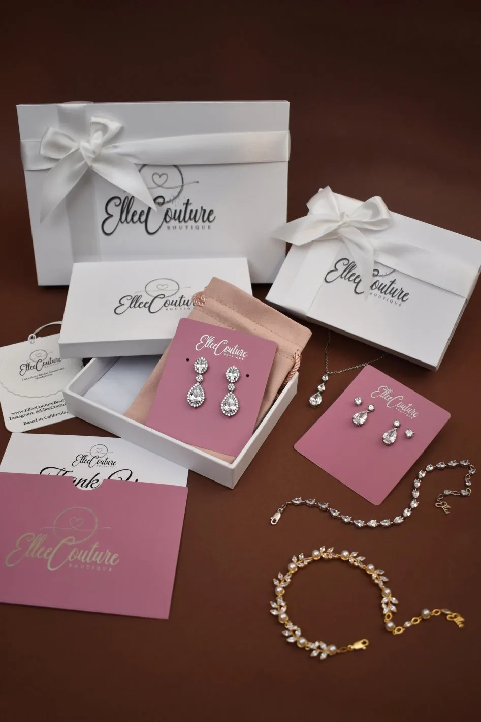 COSETTE Double Drop Pearl Earrings (3-in-1)