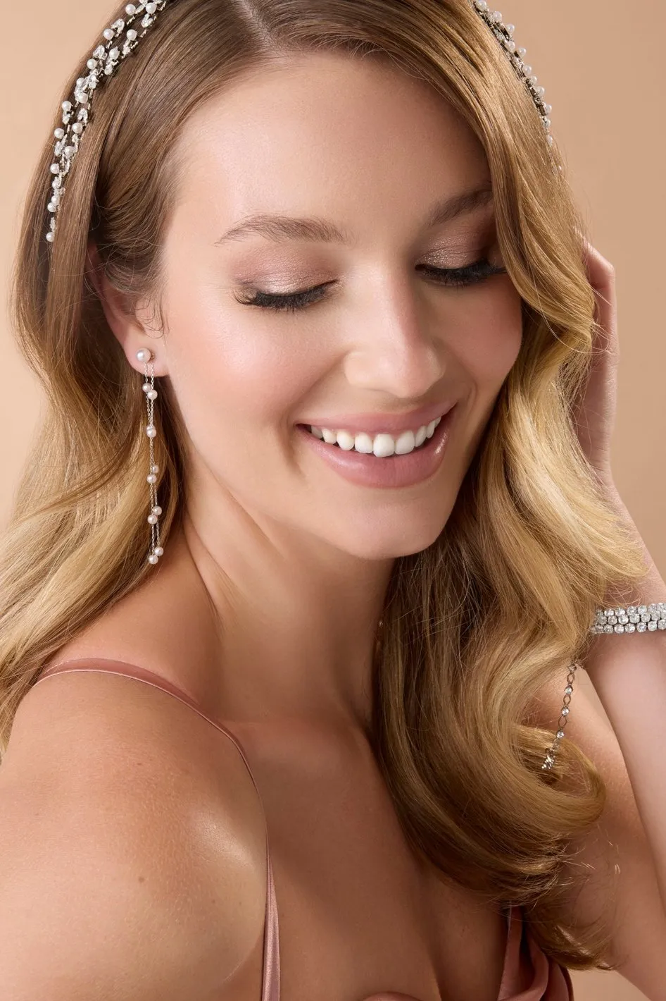 COSETTE Double Drop Pearl Earrings (3-in-1)