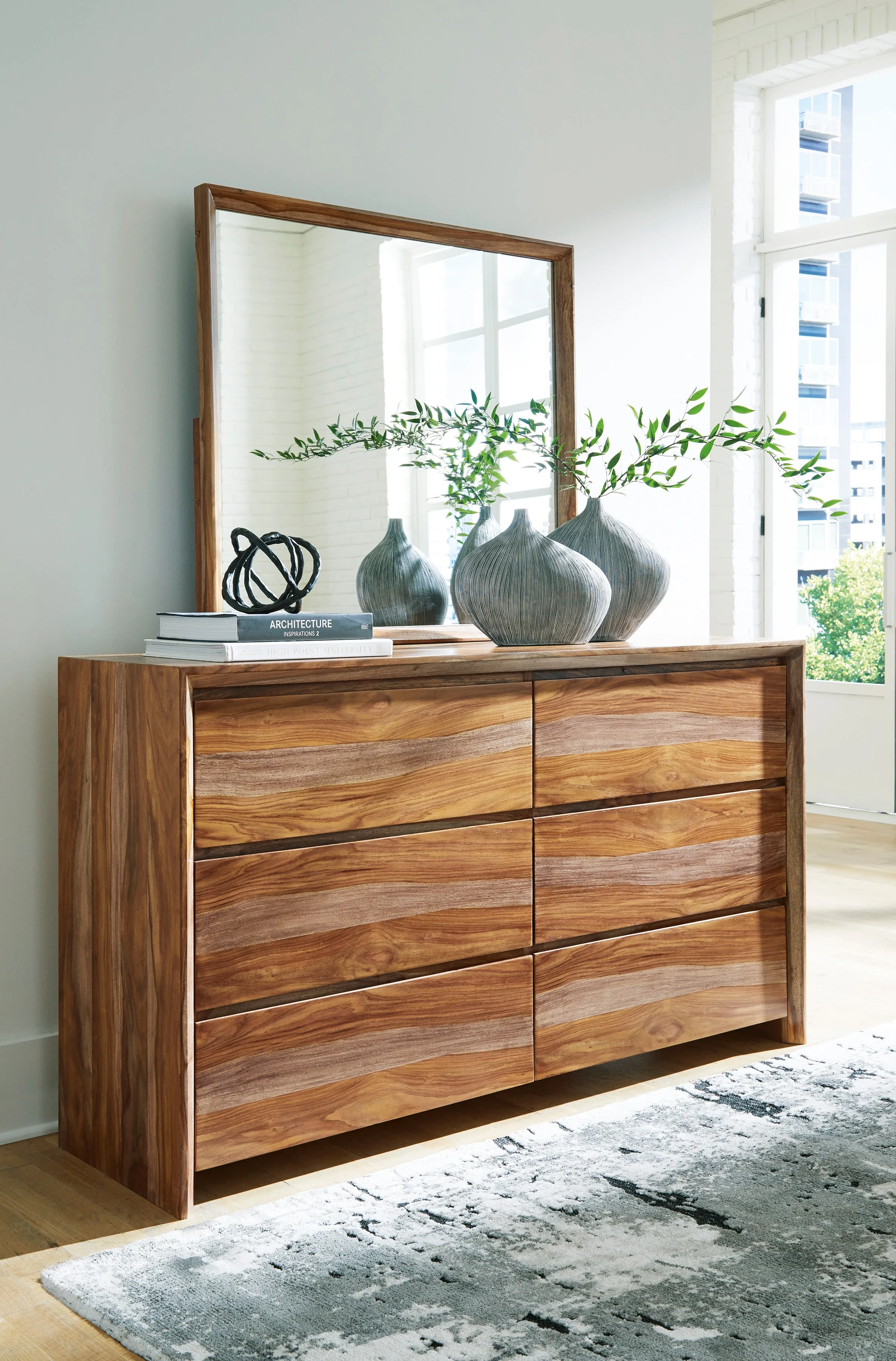Dahlia Dresser and Mirror