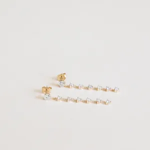 Diamond Drop Earrings