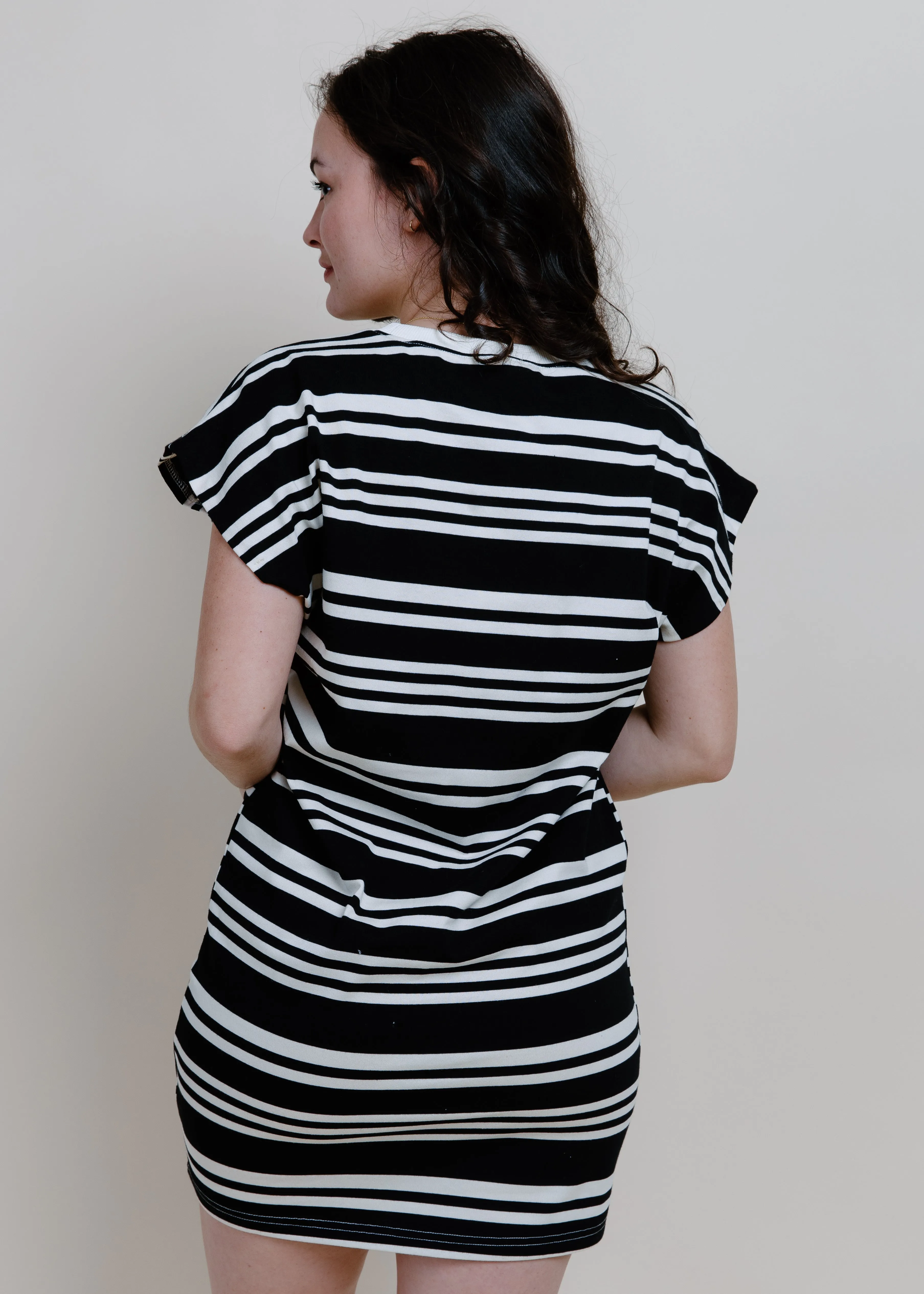 Diana Striped T-Shirt Dress