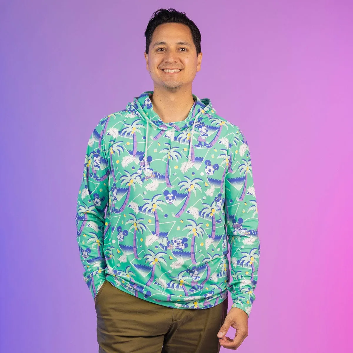 Disney "Cabana Mickey" – Performance Hoodie