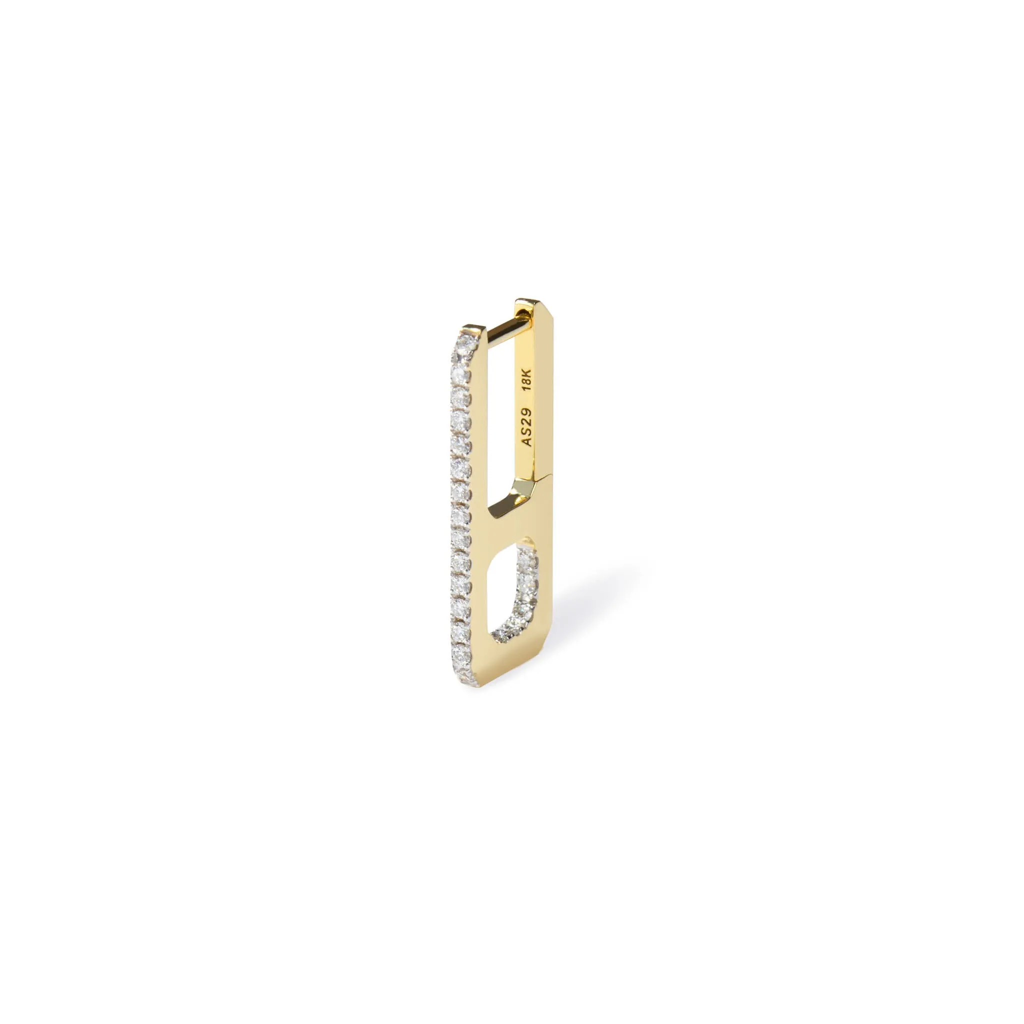 DNA Medium Diamond Single Earring