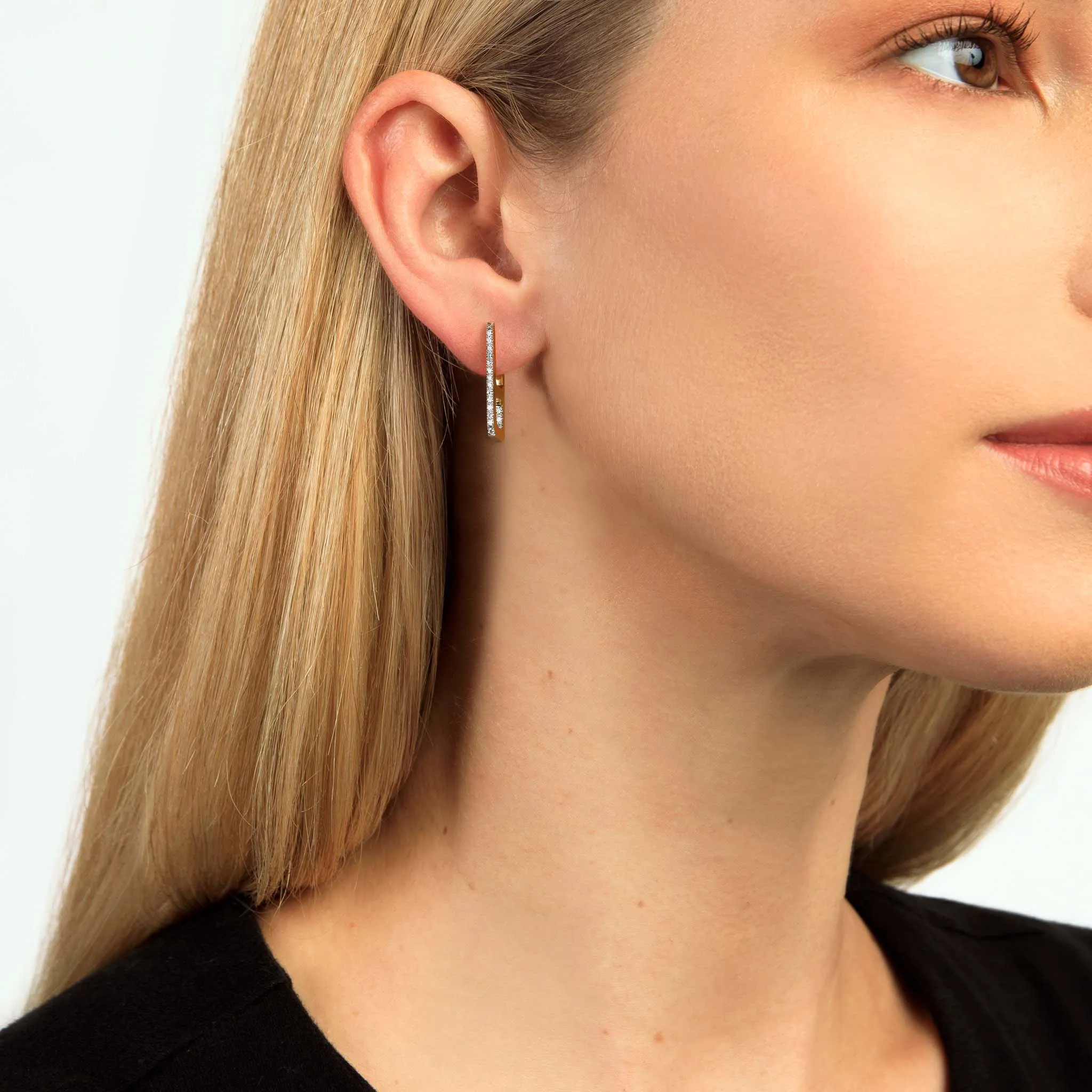 DNA Medium Diamond Single Earring