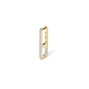 DNA Medium Diamond Single Earring