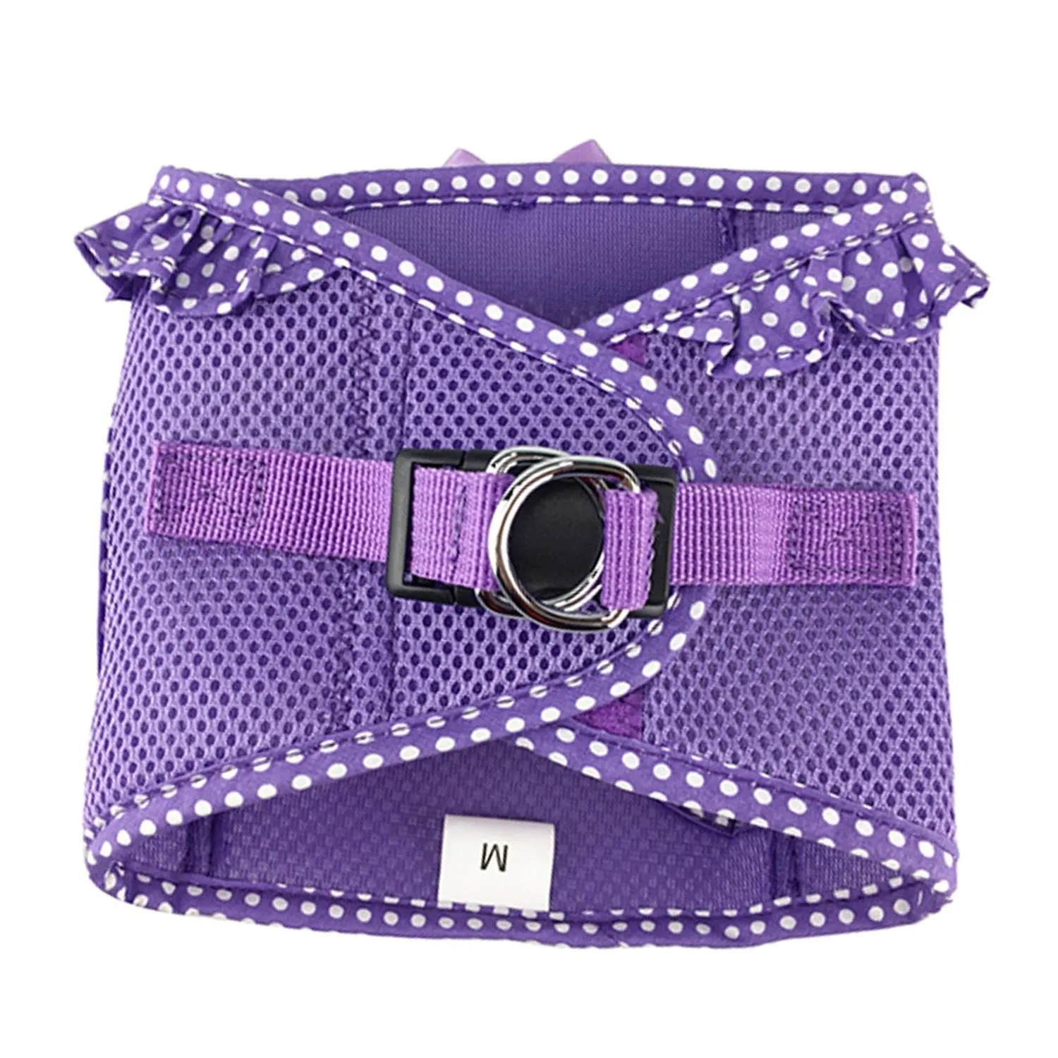 Doggie Design American River Choke Free Paisley Polka Dot Dog Harness, select