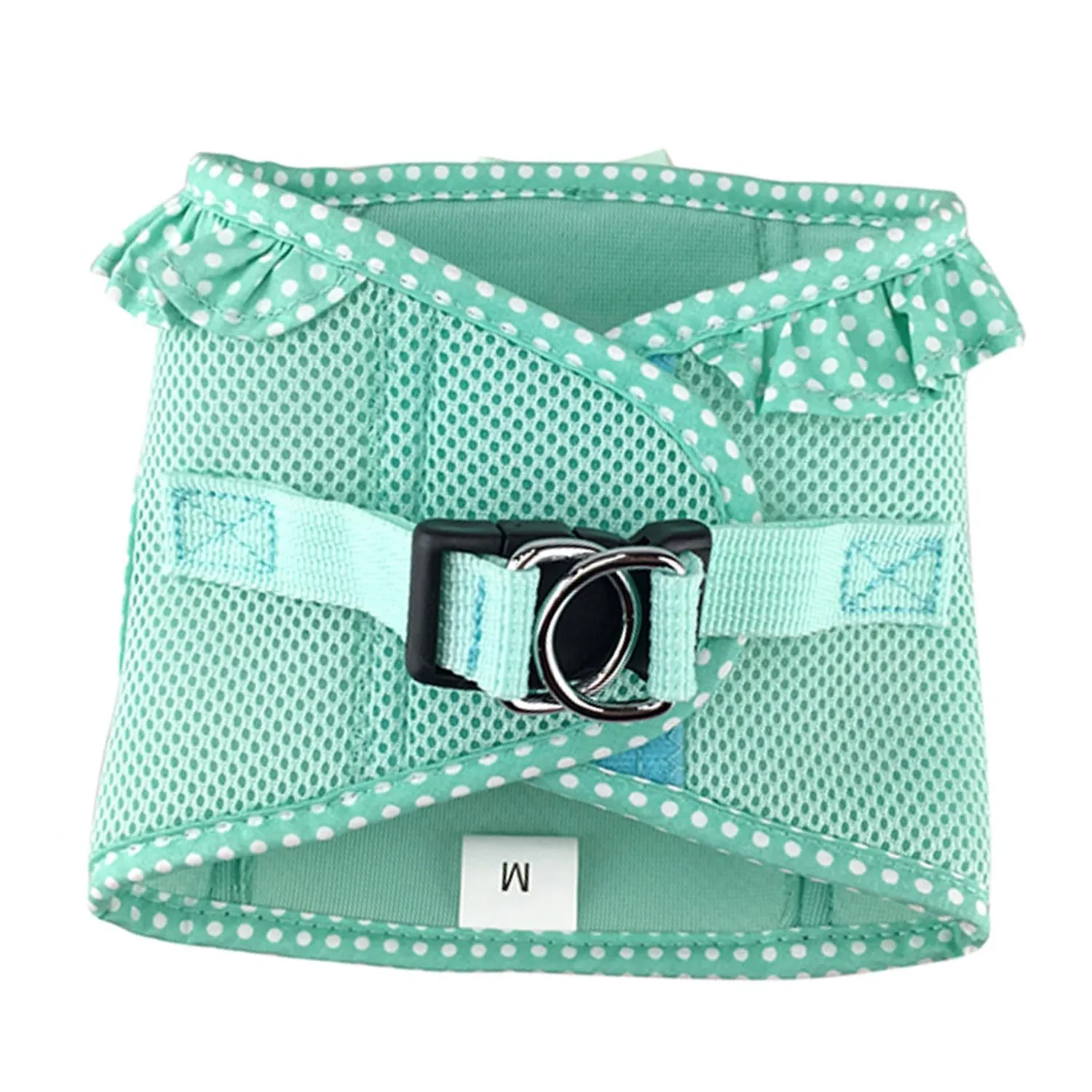 Doggie Design American River Choke Free Paisley Polka Dot Dog Harness, select