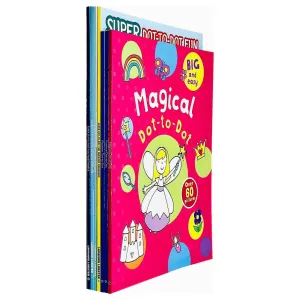 Dot To Dot Books For Kids Collection 7 Books Set (Magical Dot-to-Dot, Funtime, Playtime)