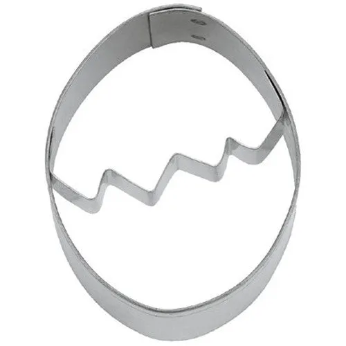 Easter Egg Cookie Cutter with Crackline 5.5cm