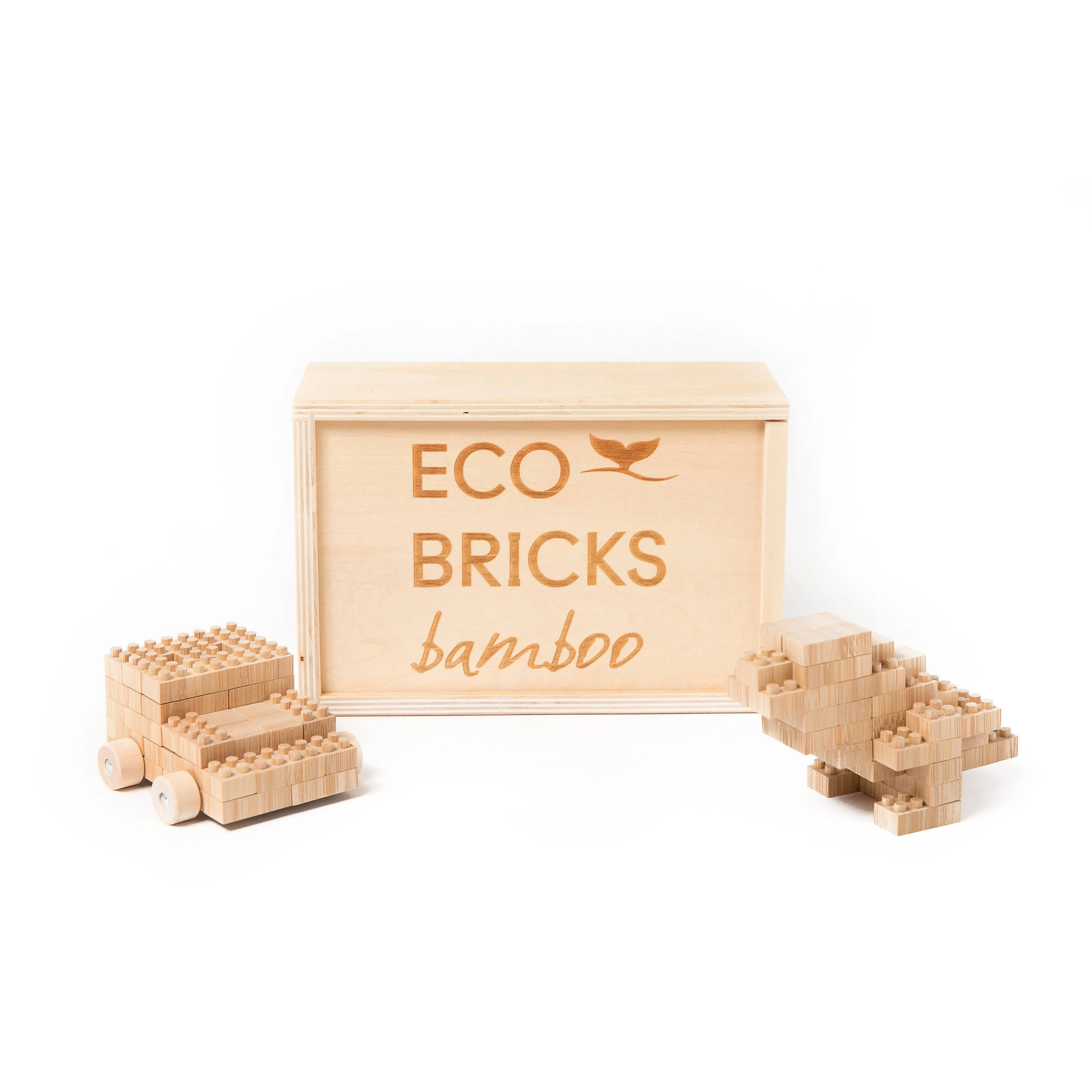 Eco-bricks 90 Piece Bamboo