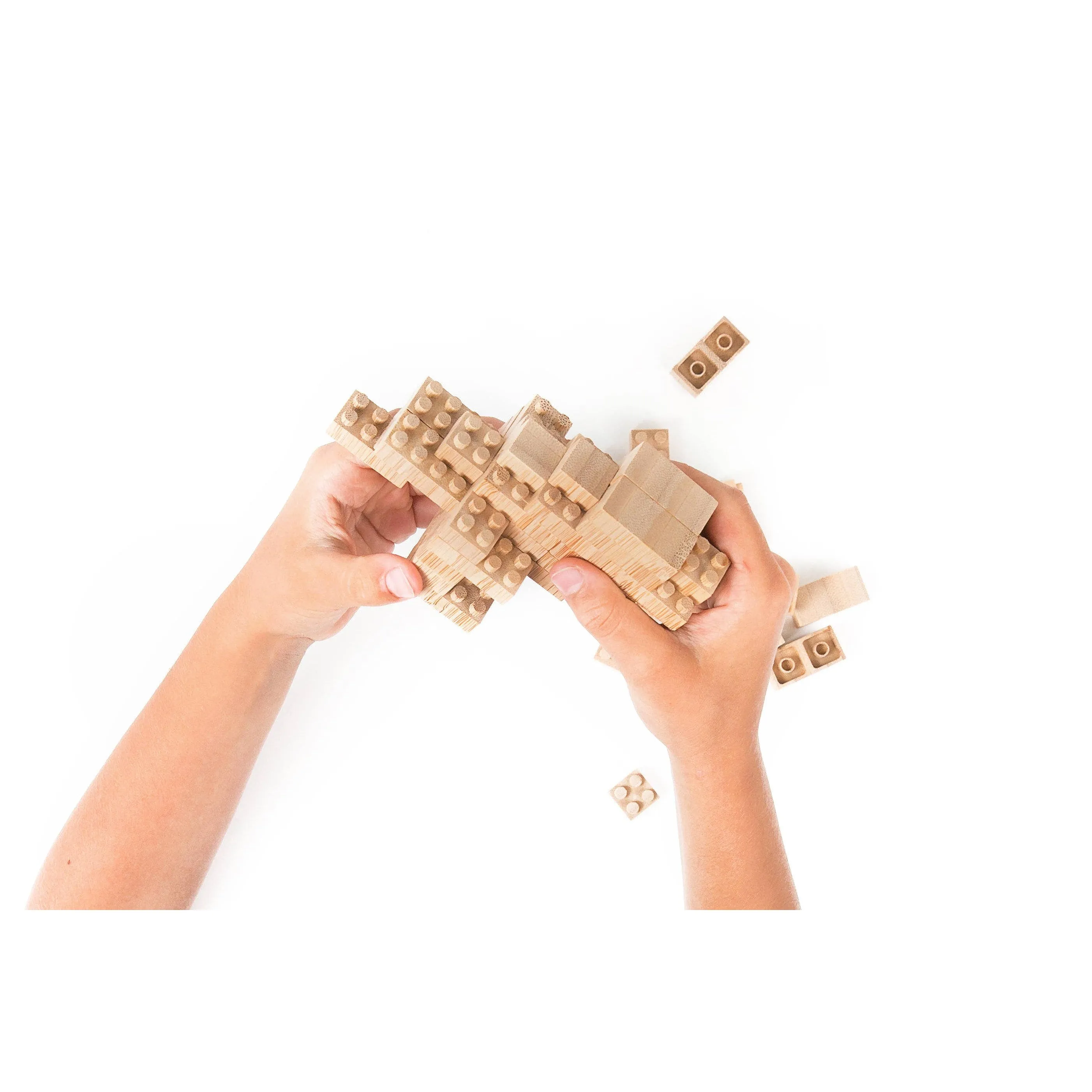 Eco-bricks 90 Piece Bamboo