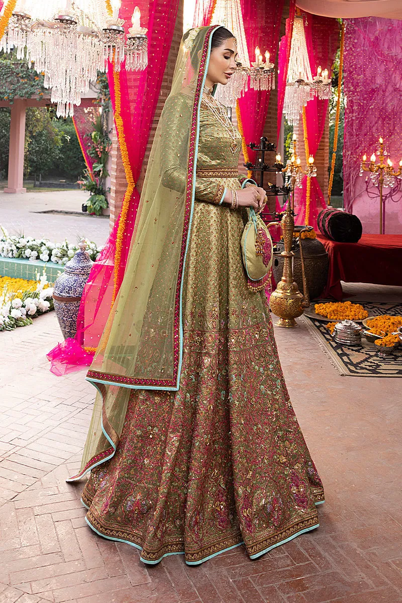 Embroidered Bridal Lehenga Choli Dupatta for Wedding