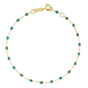 EMERALD GIGI CLASSIC BRACELET-18K YELLOW GOLD
